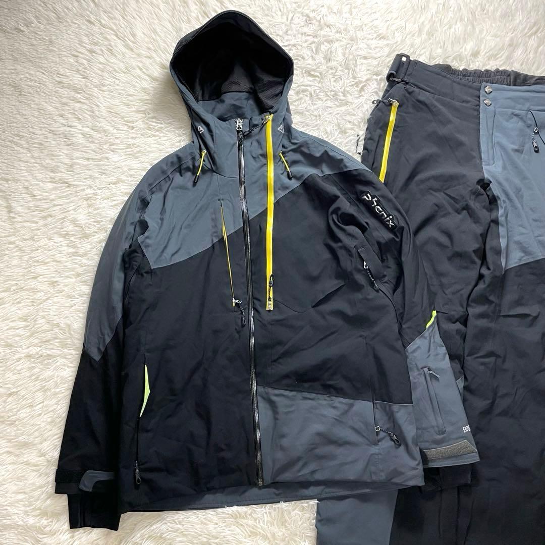 高性能✨フェニックス スキーウェア 上下 デモチーム スノボ メンズ XL 黒