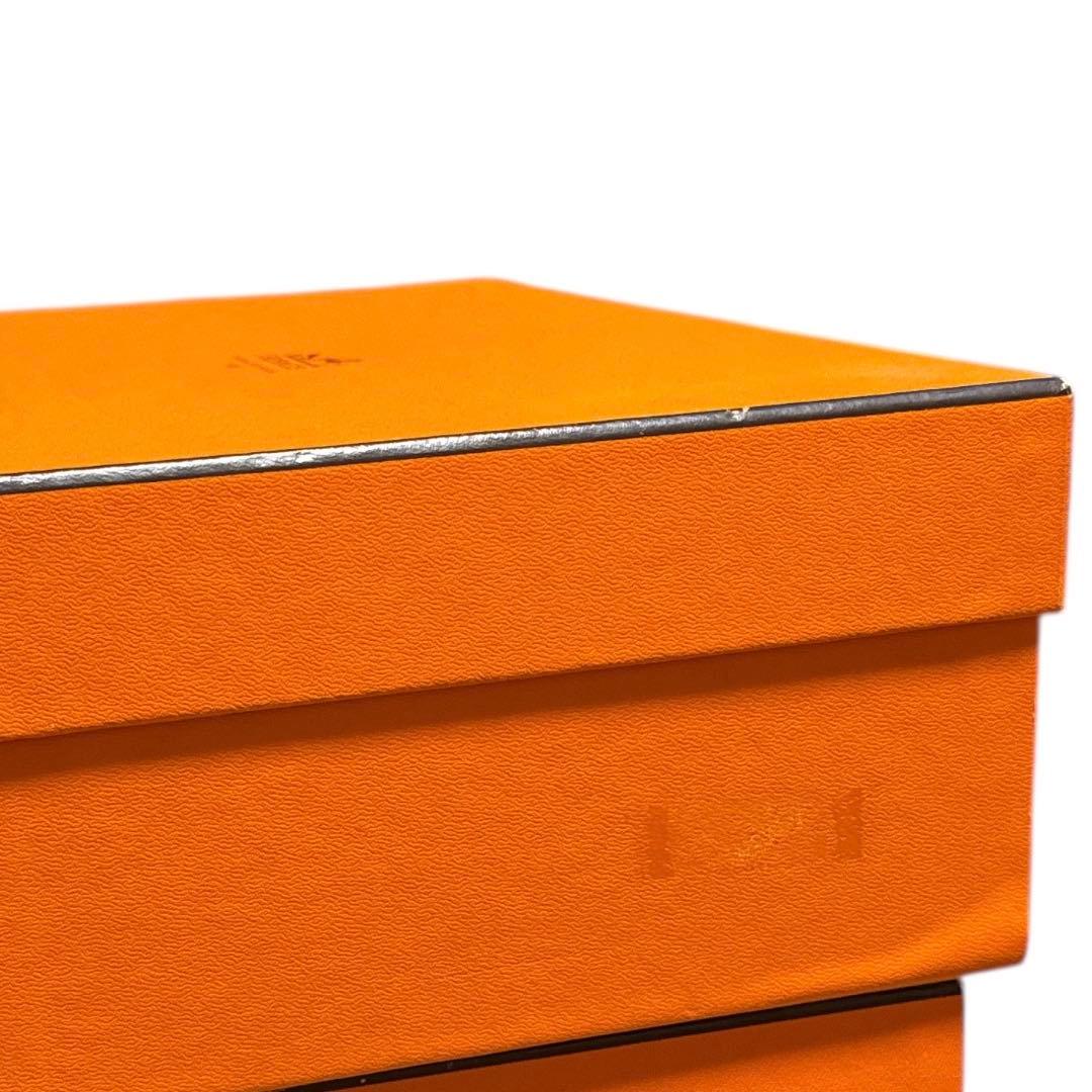 エルメス　新品　36 ホワイトレザースニーカー 箱付き