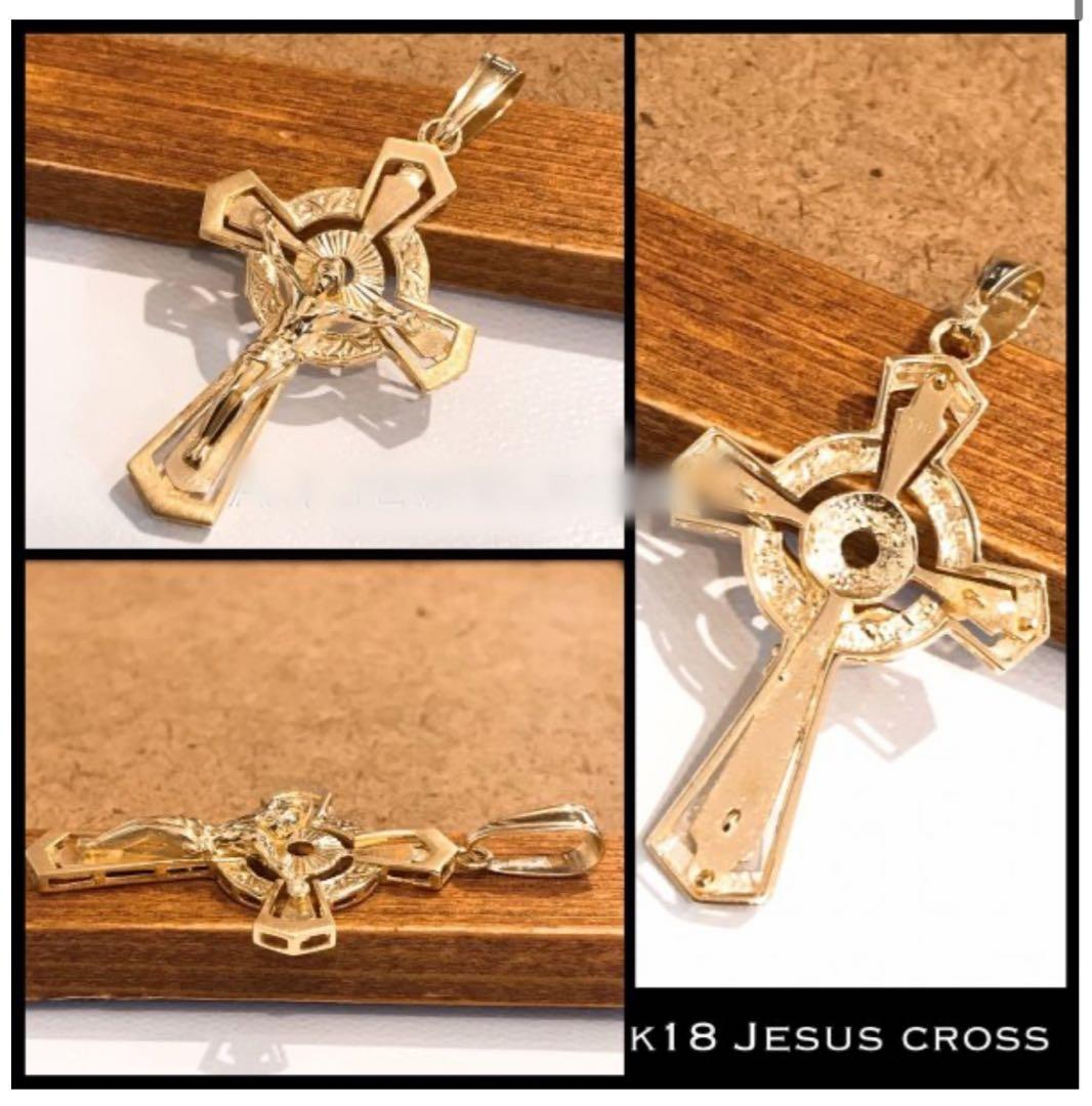 18kクロスペンダント