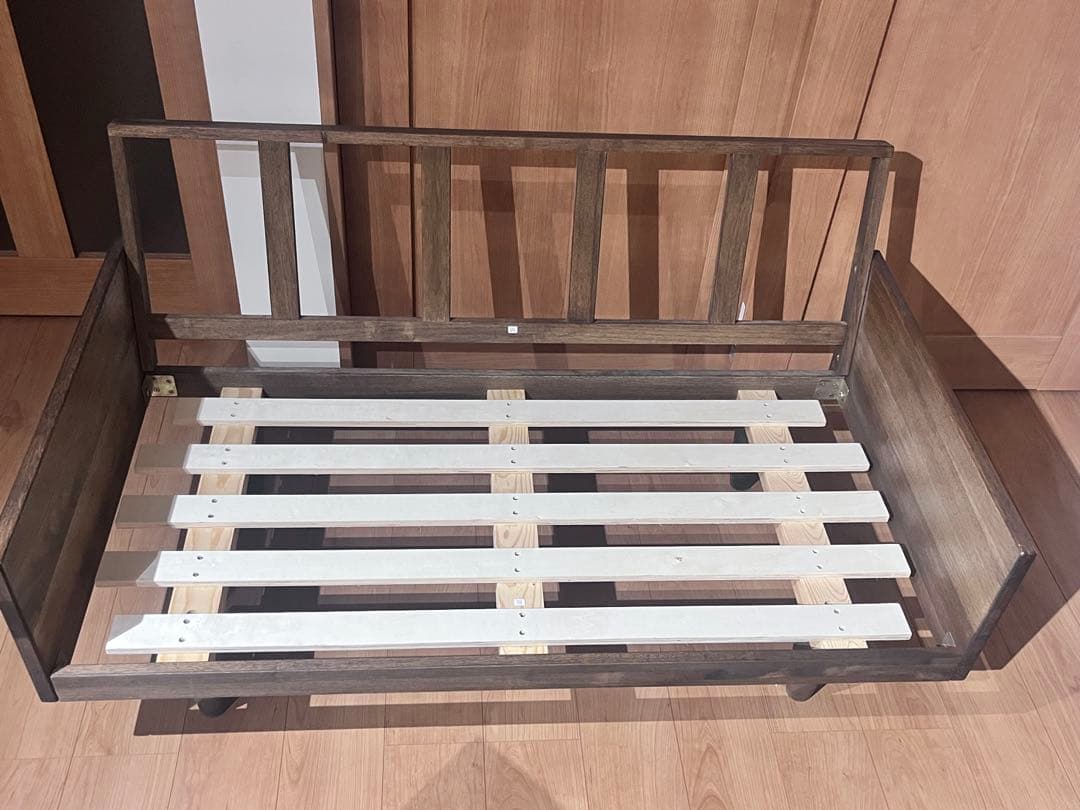 【最終値下げ】molt 2人掛けソファ 岩崎家具 水色