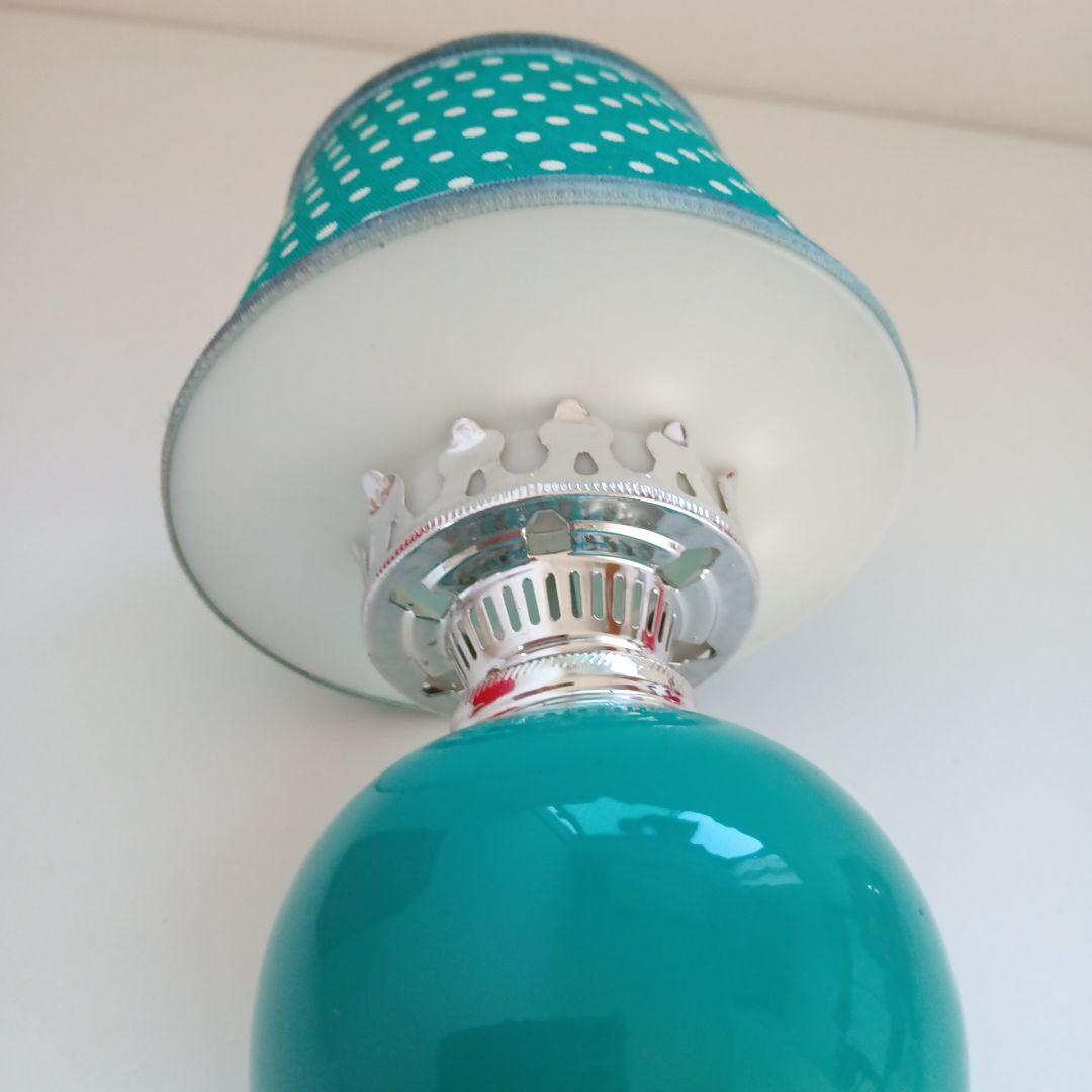 昭和レトロポップ　水玉　ランプ　オイルランプ　ファンシー　当時物　80年代　レア