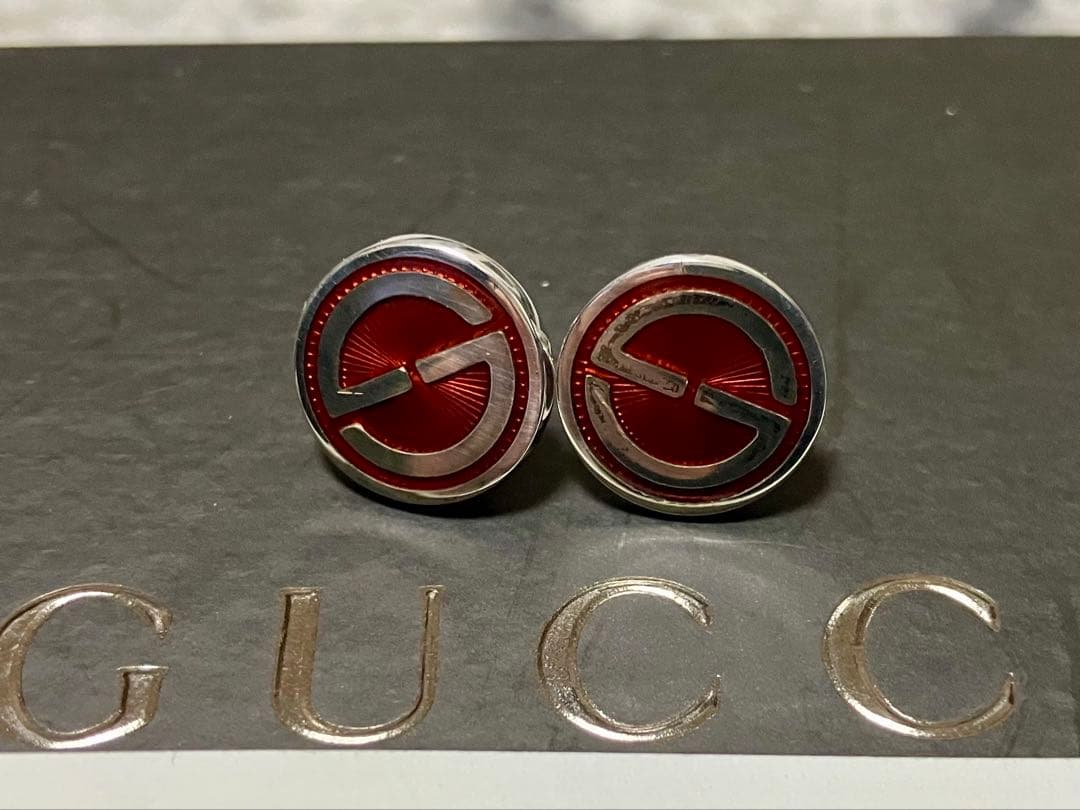 GUCCI グッチ ピアス Gマーク シルバー 925