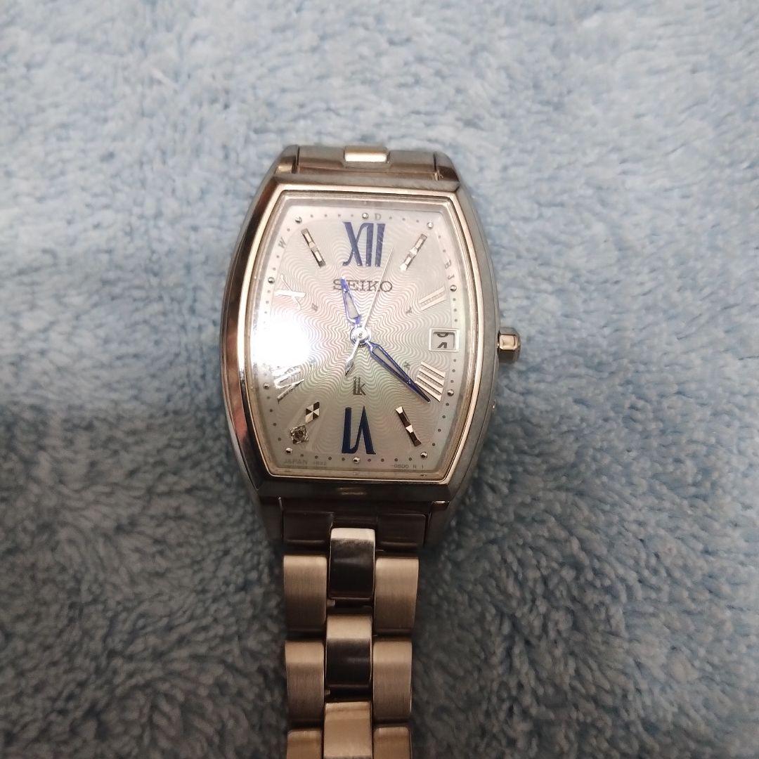 未使用！ピカピカ！SEIKOセイコーLUKIAルキア白蝶貝LadyDiamond
