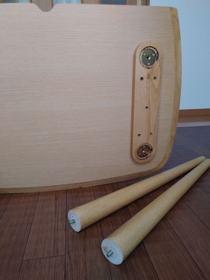 パソコンデスク　オーク材　ナチュラル雑貨