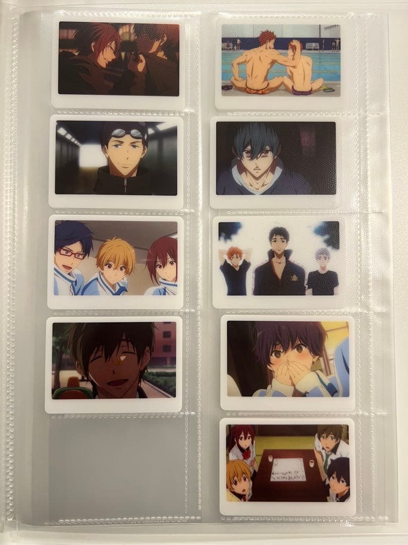 【170枚まとめ売り】Free! ミニフォトカード、クリアカード