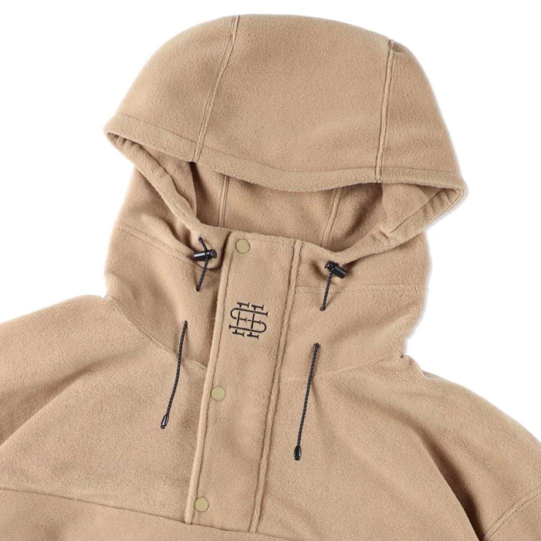 SEE SEE LIGHT FLEECE JACKET【BROWN BEIGE】