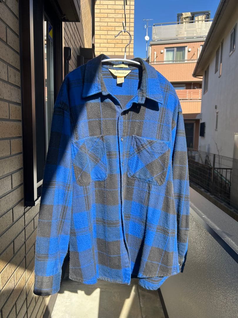 90s セントジョンズベイ　ネルシャツ
