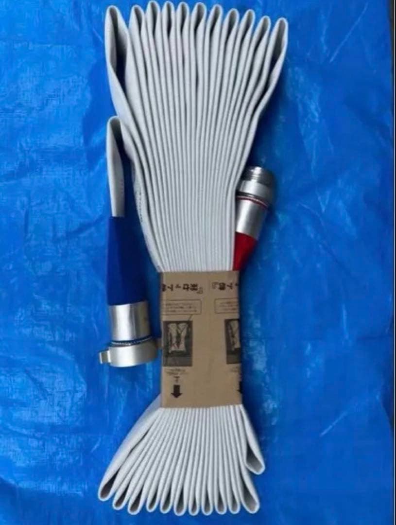 25本セット　ヨコイ消火ホース 65A 20m 1.3Mp ネジ式2024新品