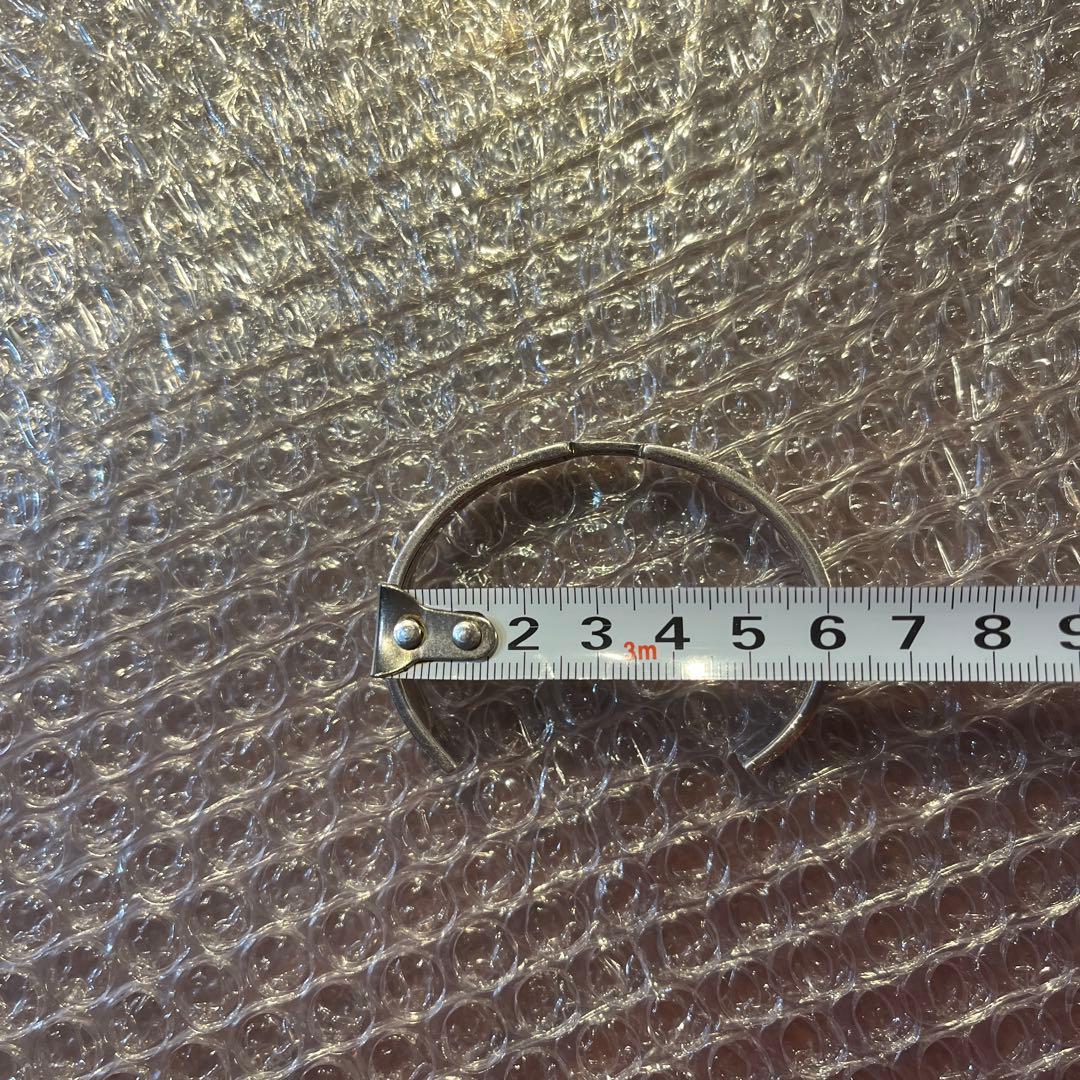 HERMES シルバーバングル T4