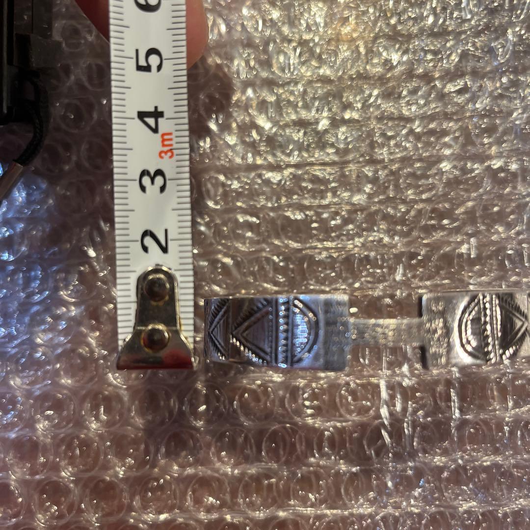 HERMES シルバーバングル T4