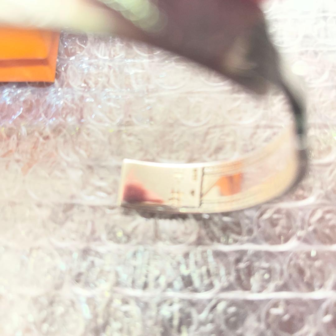 HERMES シルバーバングル T4