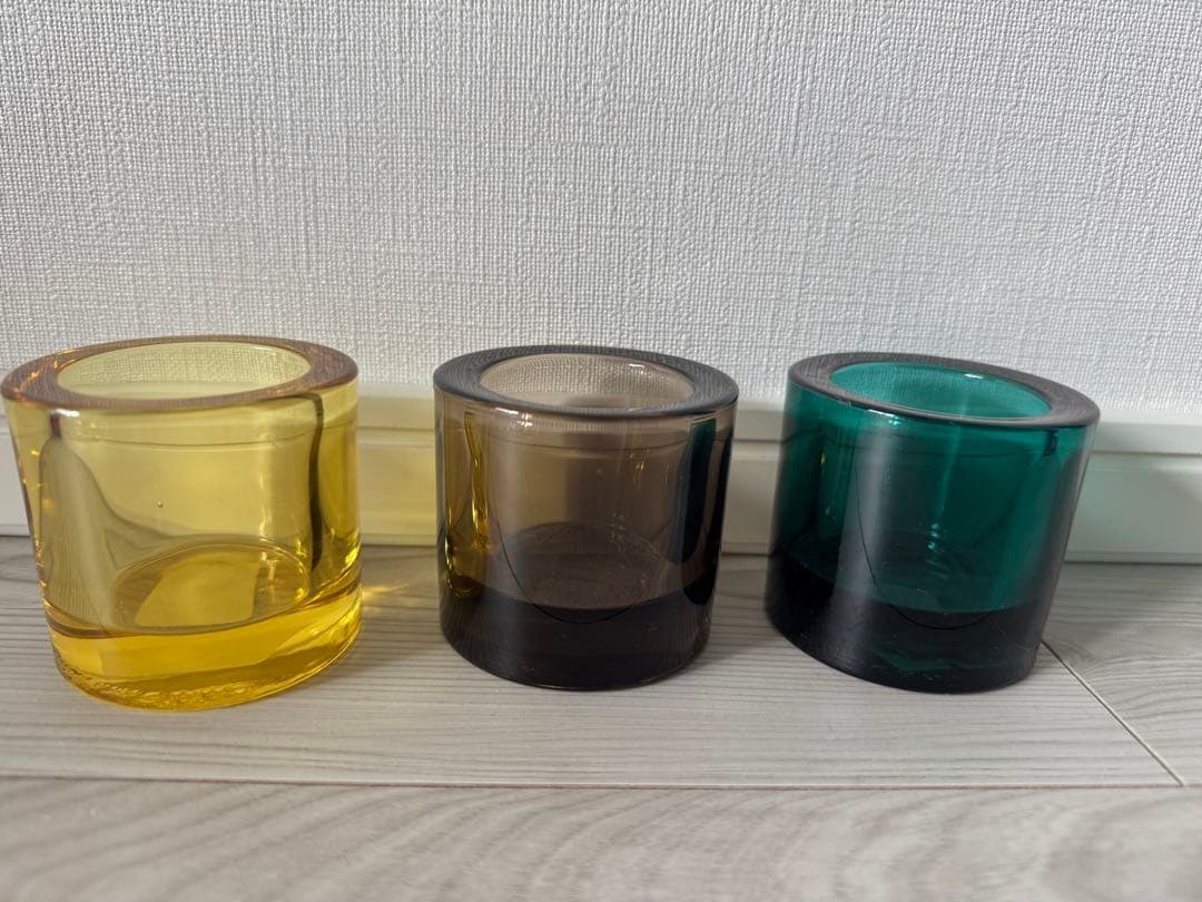 イッタラ　マリメッコ　キビ　キャンドルホルダー