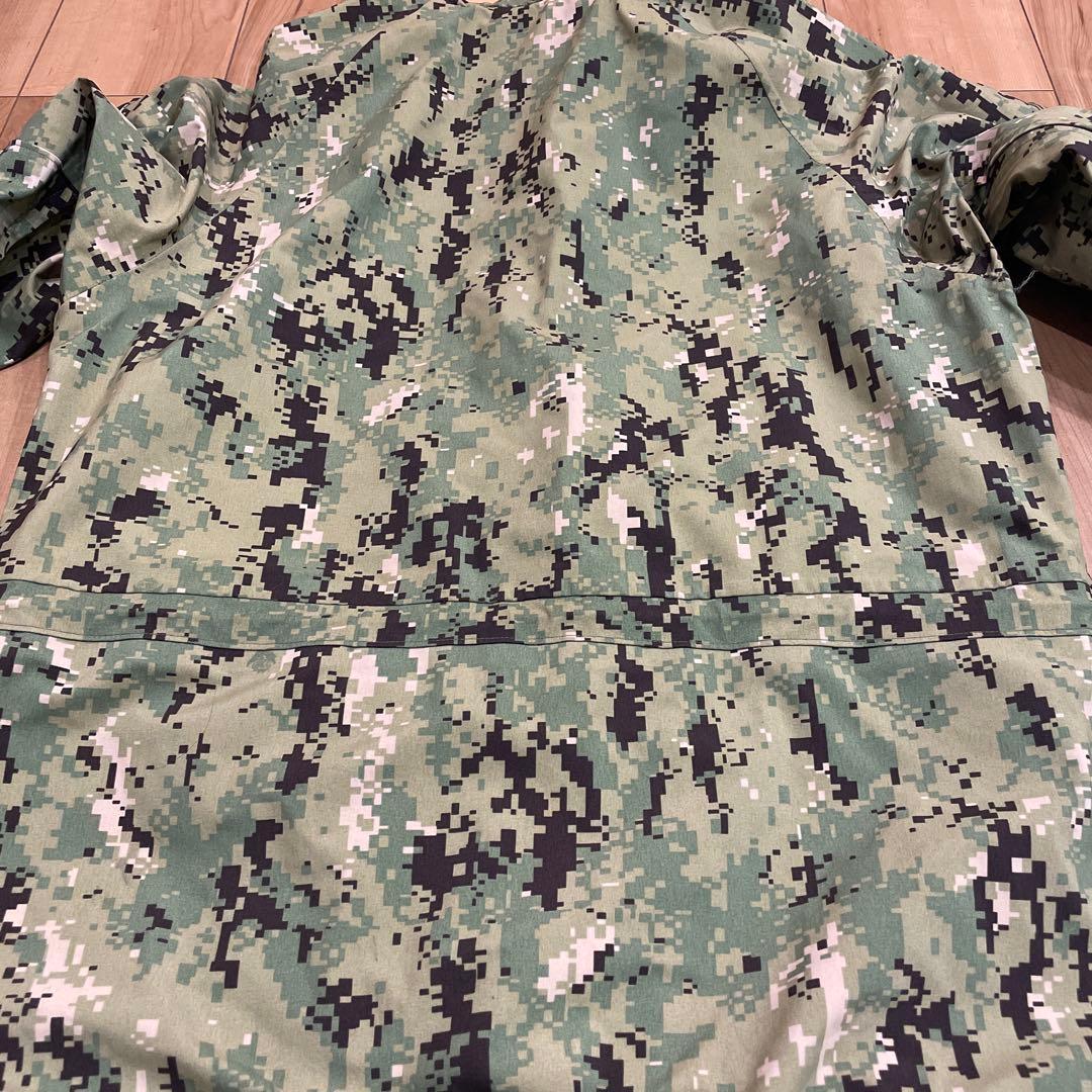 USN 米海軍 NWU パーカデジタルカモ 米軍放出品　ゴアテックス AOR S