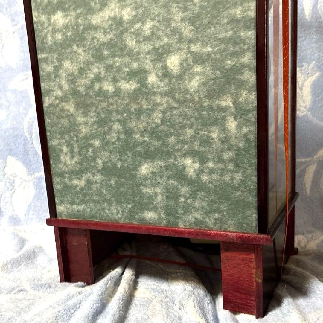 松竹梅 『福寿』 小鼓 伝統的な日本の羽子板 ガラスケース入り オルゴール付き