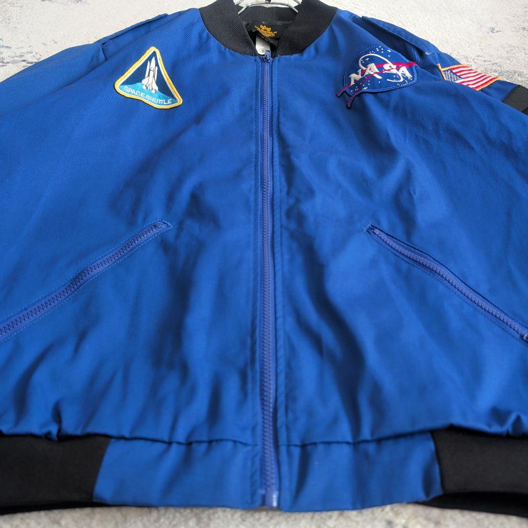 ALPHA × NASA MA-1型 フライトジャケット ボンバージャケット M