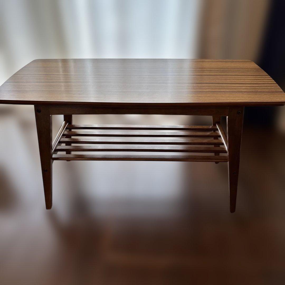 【ジャンク品】カリモク60 リビングテーブル（小）ウォルナット