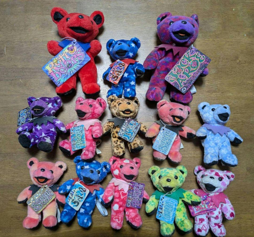【値下げ】グレイトフル・デッドベア　ぬいぐるみ　13体セット