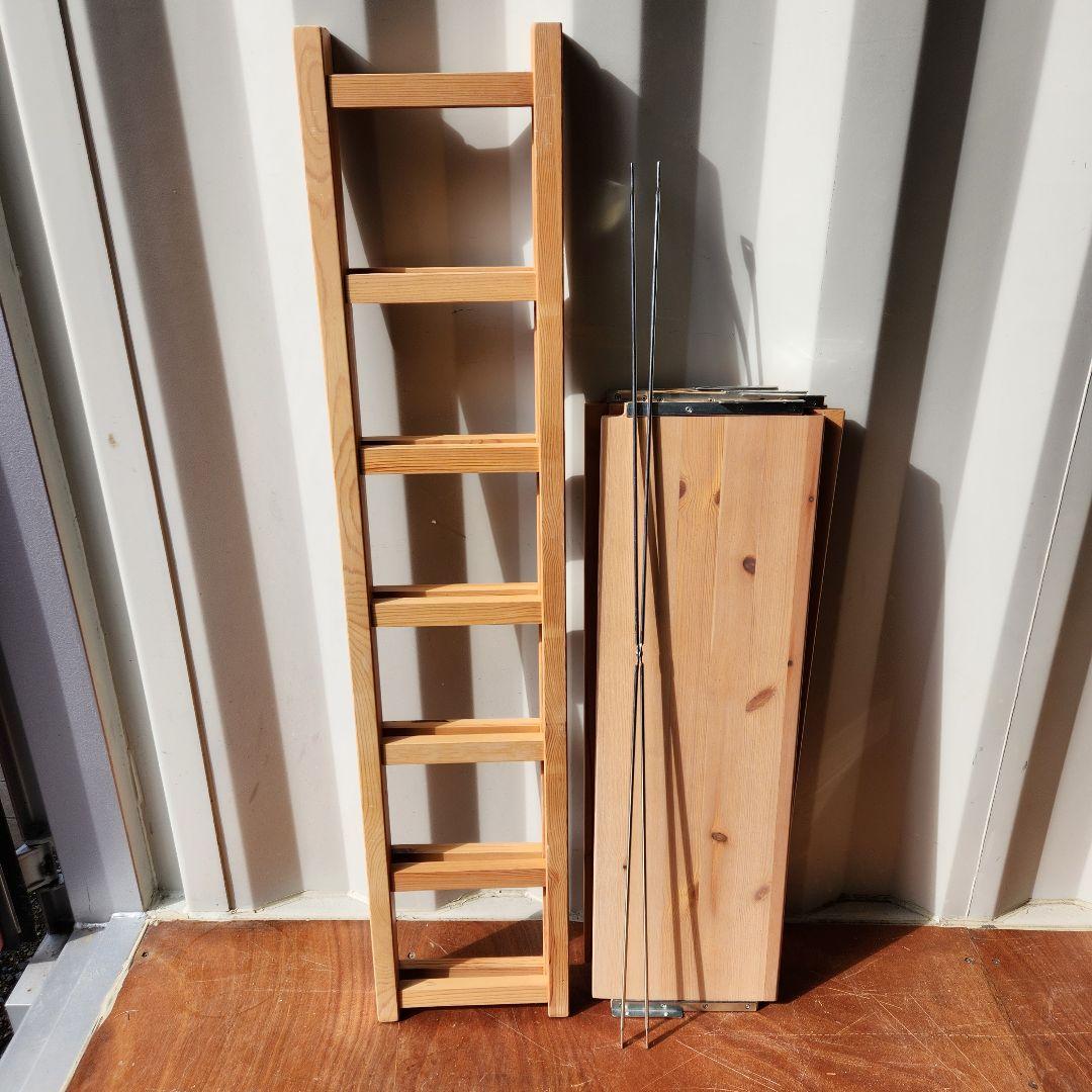 無印良品　パイン材ユニットシェルフ 奥行２５ｃｍタイプ・８６ｃｍ幅・中