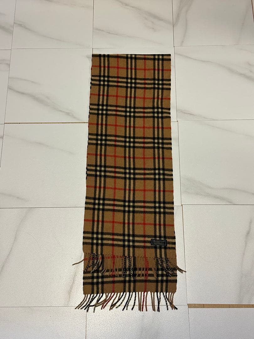 Burberrys バーバリー マフラー 旧タグ 英国製 ノバチェック