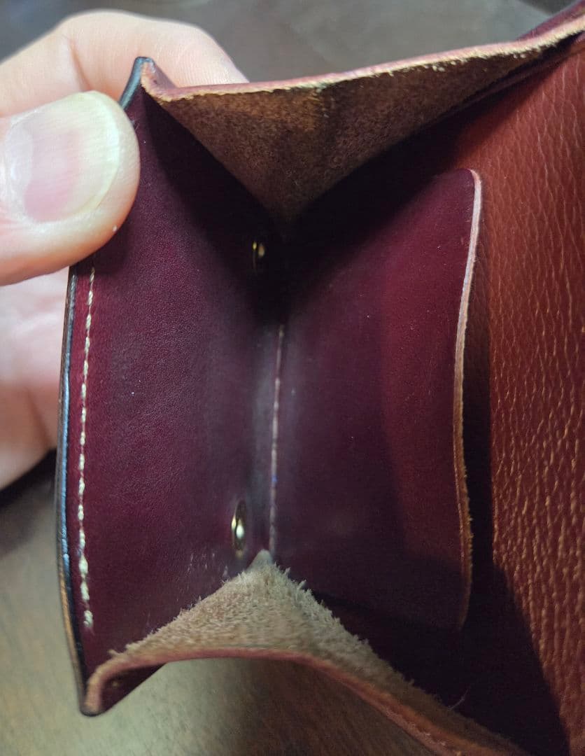 WILDSWANS　旧Palm　イングリッシュブライドルレザー　バーガンディ