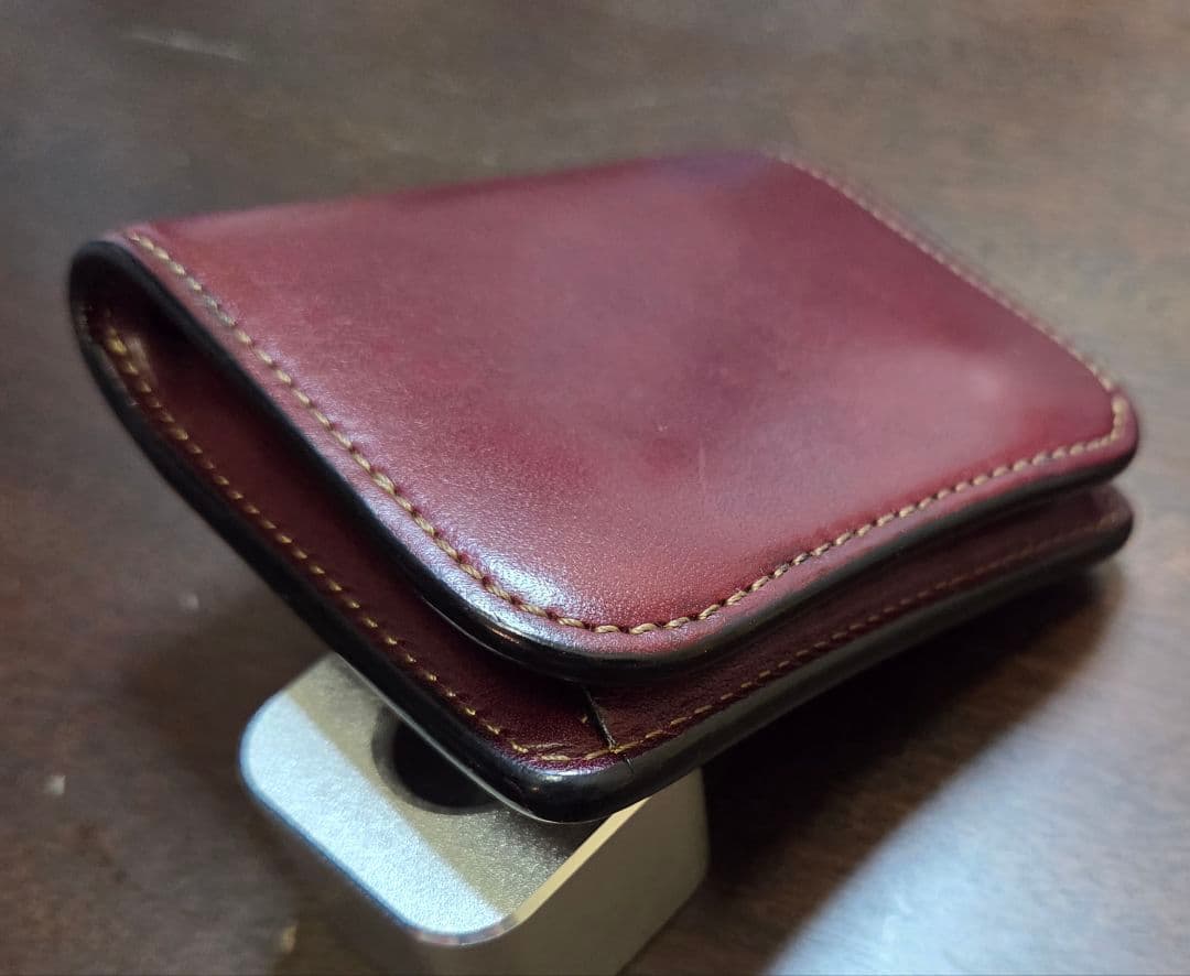 WILDSWANS　旧Palm　イングリッシュブライドルレザー　バーガンディ