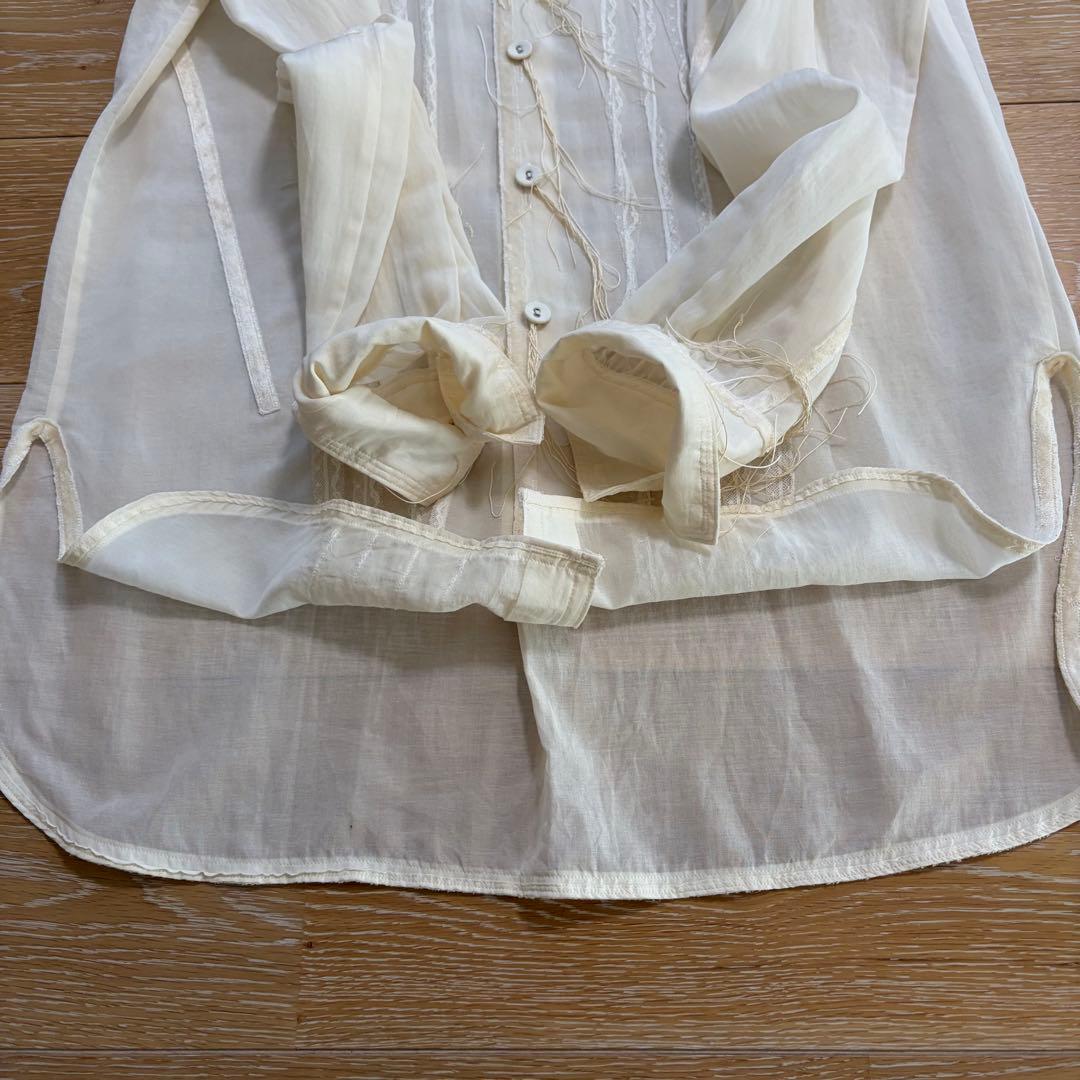 ●ラストコレクション 09AW ナンバーナイン　シルクシャツ　宮下　ソロイスト