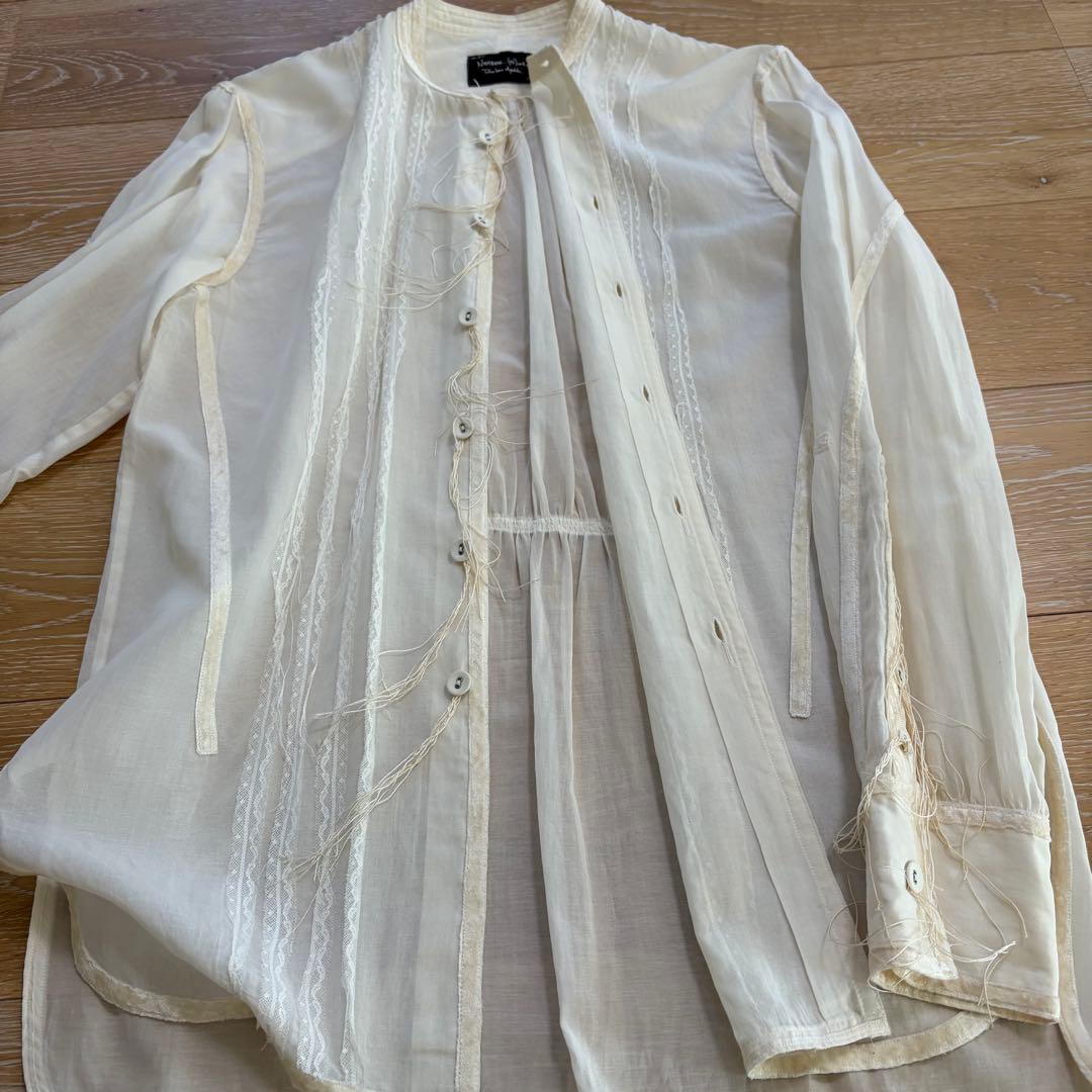 ●ラストコレクション 09AW ナンバーナイン　シルクシャツ　宮下　ソロイスト