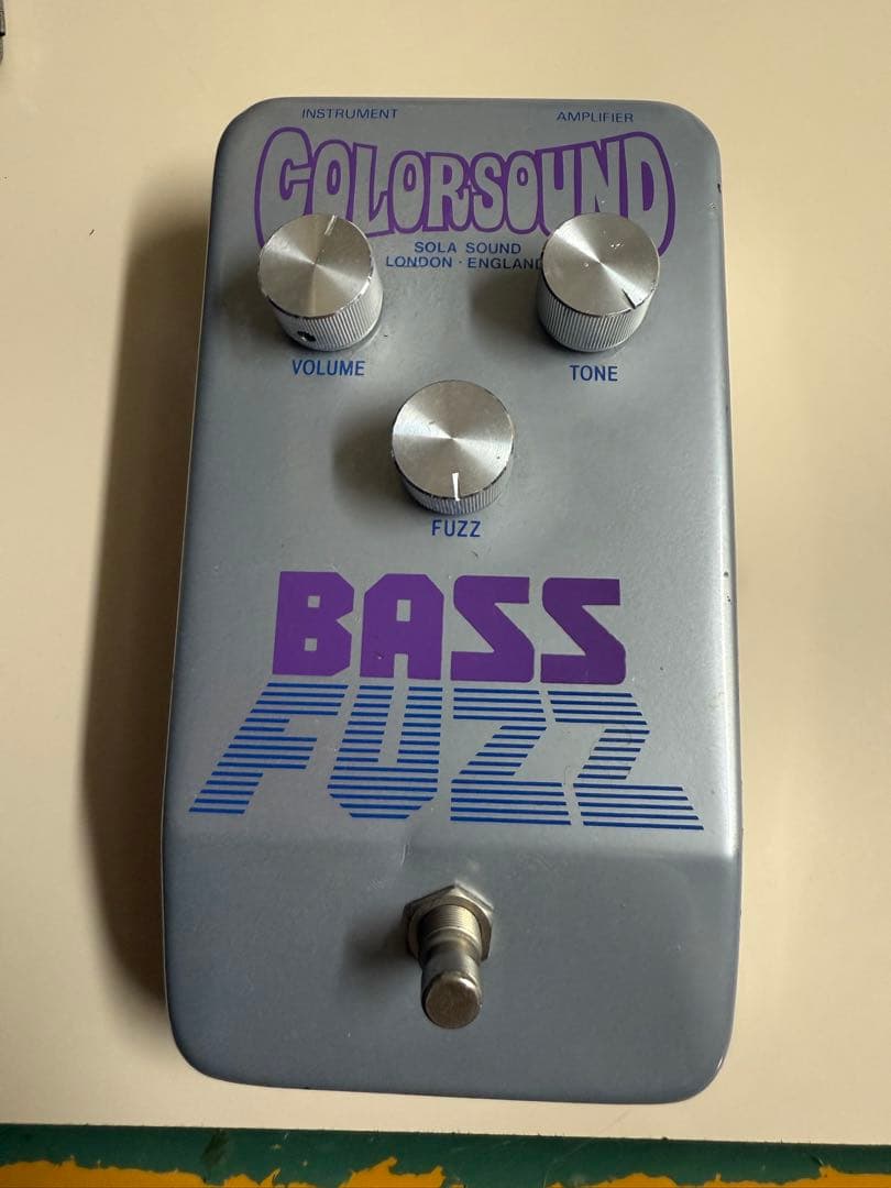 COLOR SOUND カラーサウンド　BASS FUZZ ベースファズ