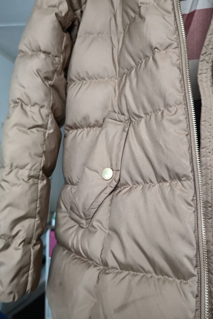 まめのきさま専用☆ブルーレーベルクレストブリッジ☆ファ付ショートダウンコート36