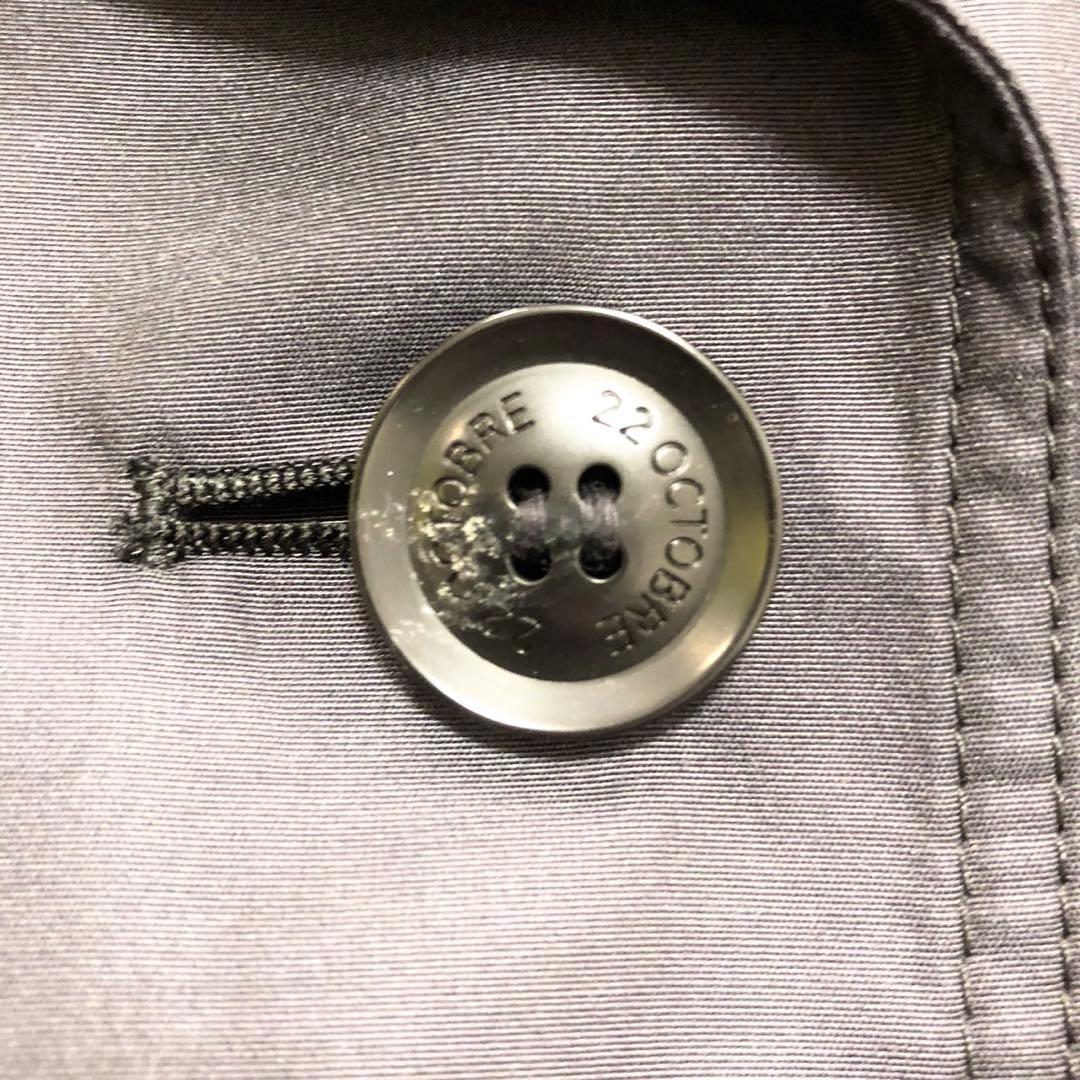 極美品✨3XL 大きいサイズ 22OCTOBRE ベルト トレンチコート 46