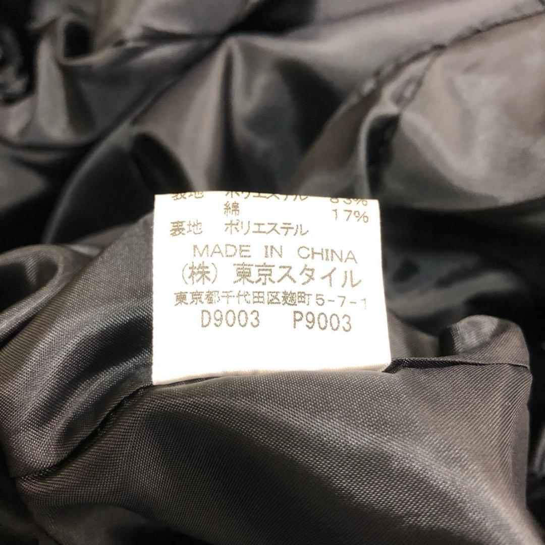 極美品✨3XL 大きいサイズ 22OCTOBRE ベルト トレンチコート 46