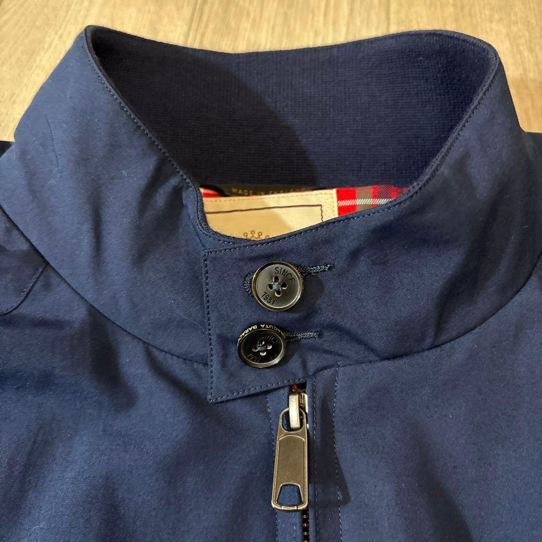 【極美品】バラクータ G9 ハリントンジャケット 42 英国製 ネイビー