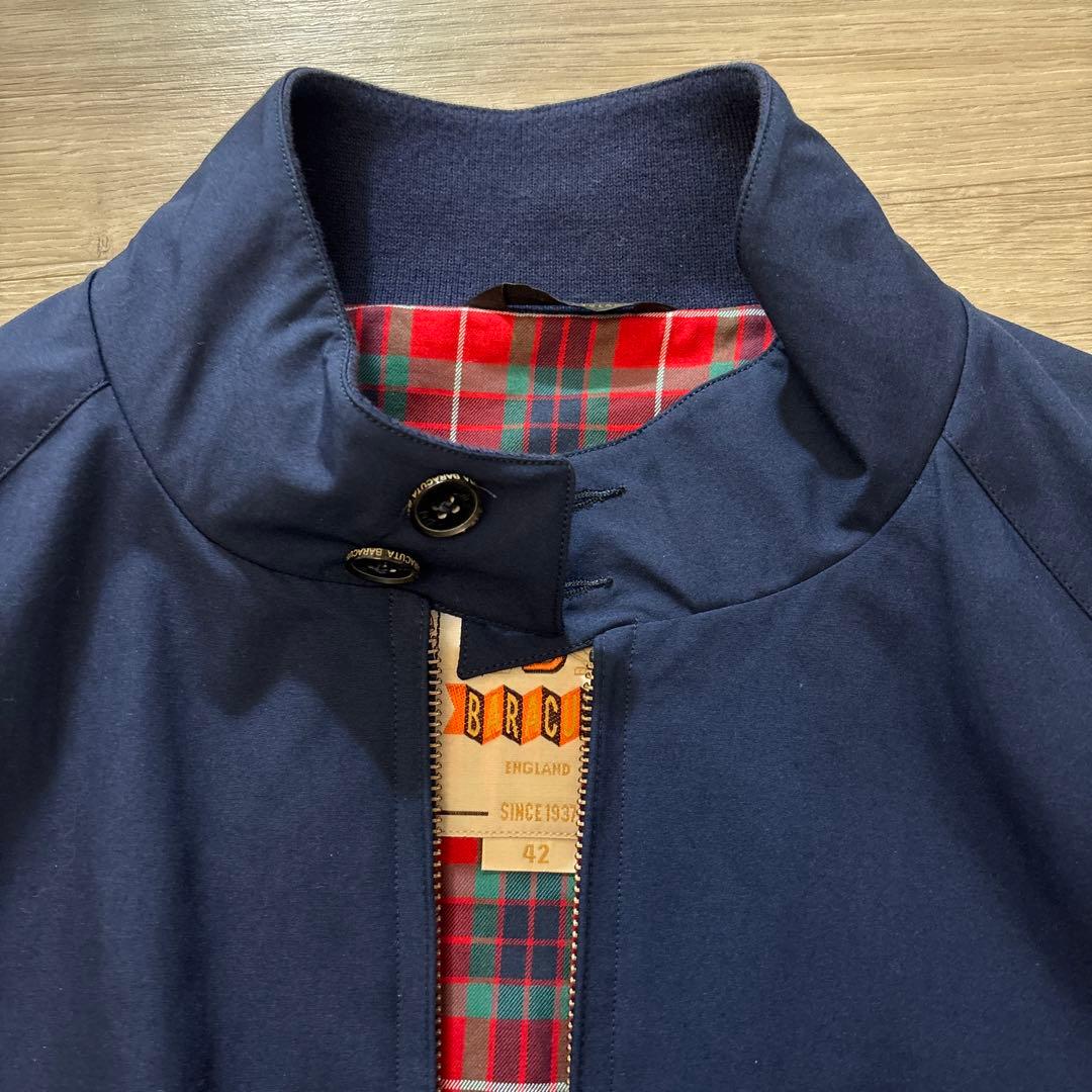 【極美品】バラクータ G9 ハリントンジャケット 42 英国製 ネイビー