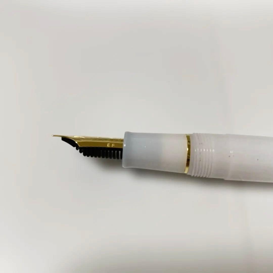 セーラー万年筆 EF 14金 四季織 垂雪 プロギアスリム