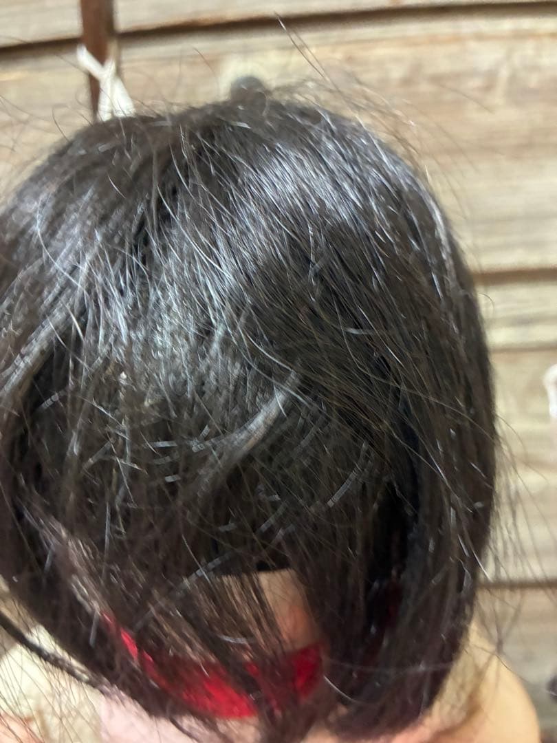 市松人形　銘なし