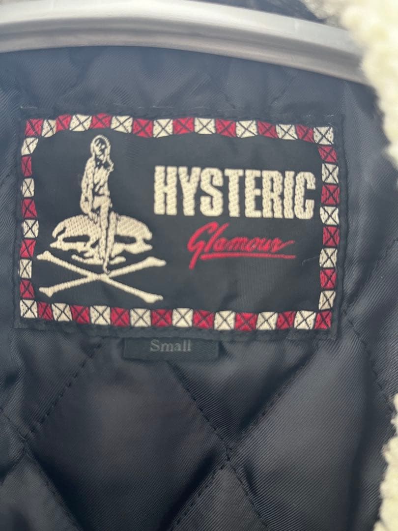ヒステリックグラマー☆ヒスガール刺繍ロゴ入りボアブルゾン/1160