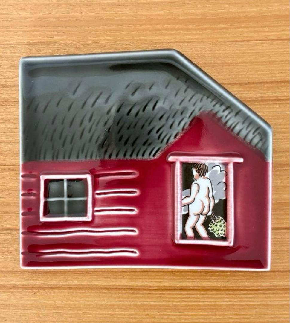 ARABIA/アラビア Talo/家 サウナ 陶板作品 ケルットゥ・ヌルミネン