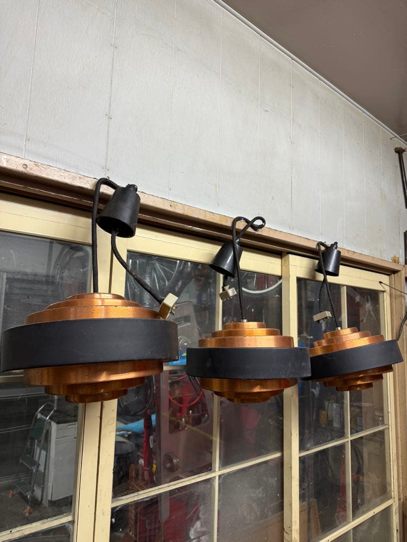 1970年代 オオヤマ照明　3個セット 昭和レトロ OEC オーデリック