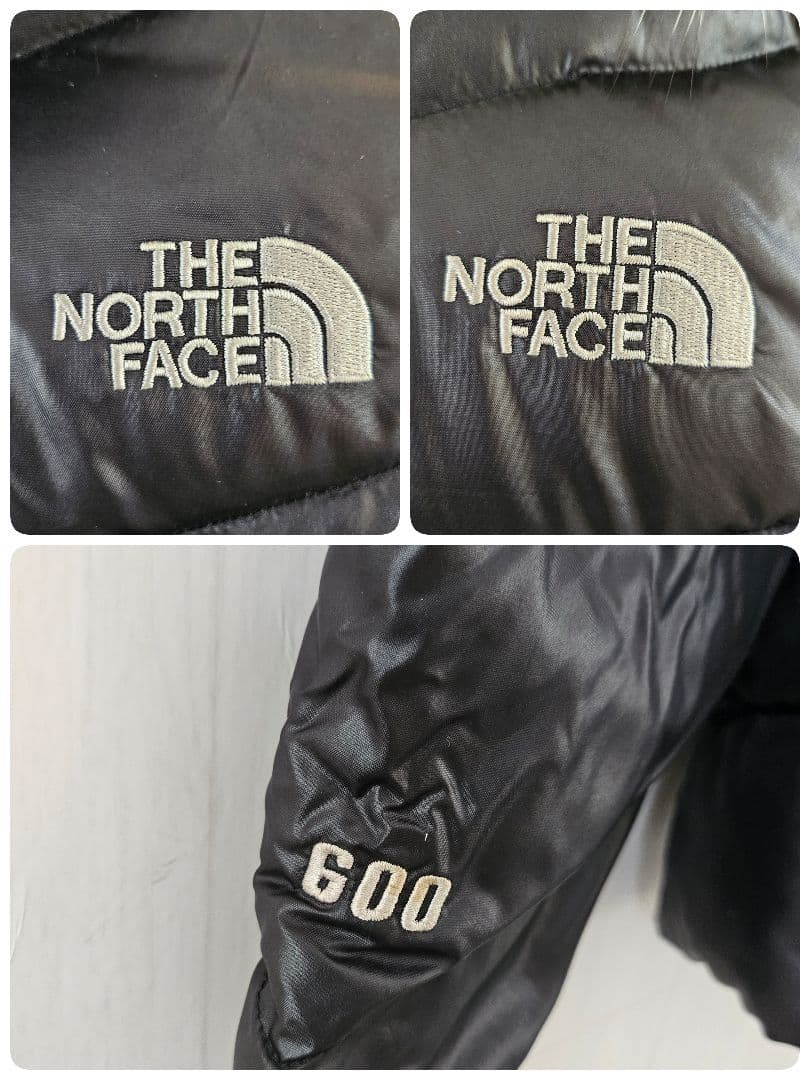 ち*ー様 ノースフェイス☆ダウンジャケット ファー付き ブラック L レディース