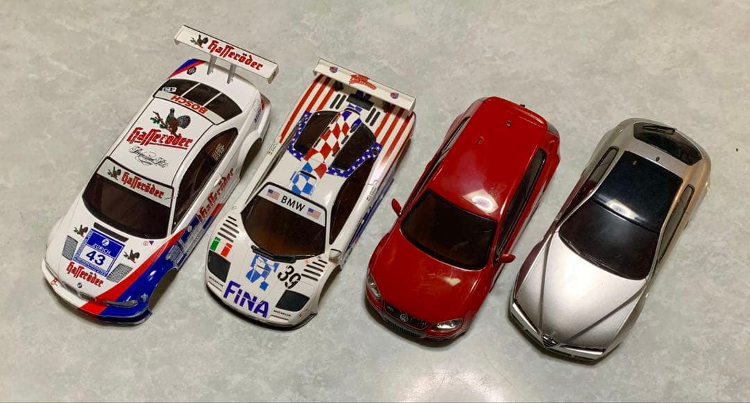 京商　ミニッツ ボディ4セット　 アルファロメオ ワーゲン　SUV