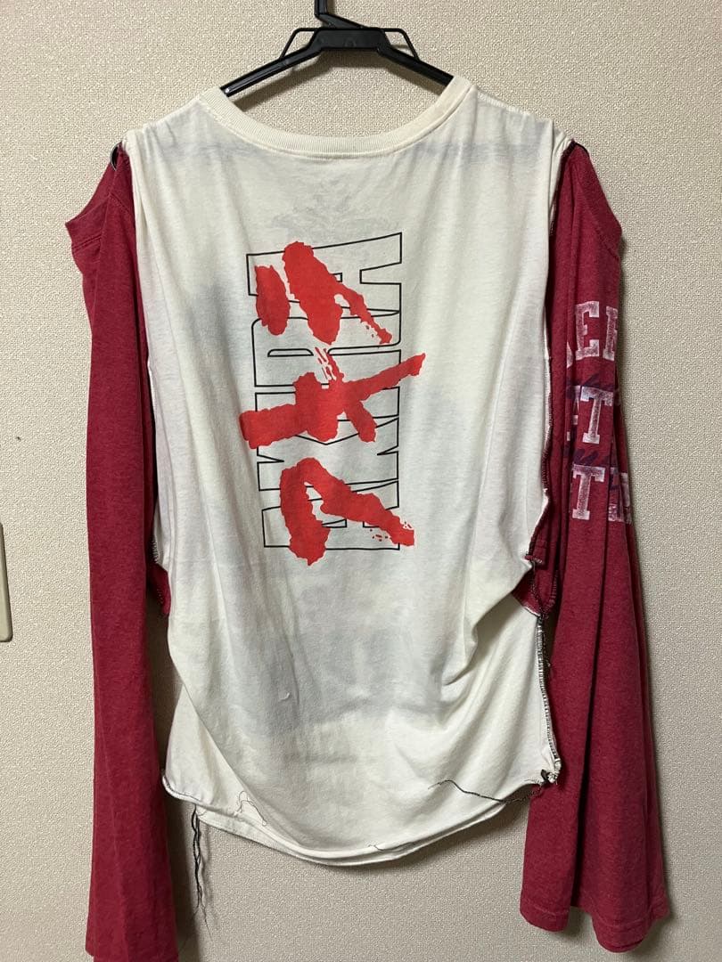 【一点物】原宿Dog リメイク AKIRAプリントロンティー