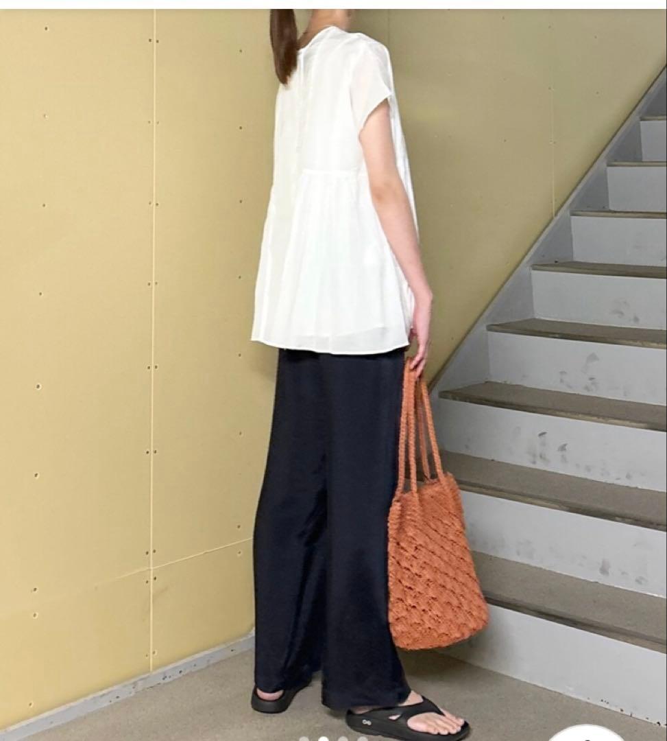 かぐれ レーヨンコットン2wayブラウス