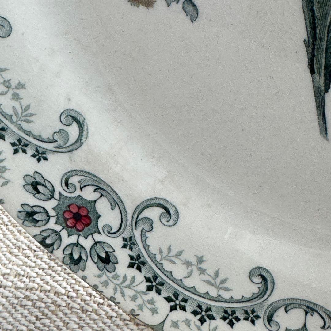 希少　フランスアンティーク　ジョワジールロワ　切り花　平皿