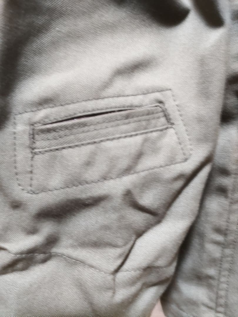 日本陸軍　飛行隊　飛行服　複製品　上下セット　Lサイズ　中尉階級章　マフラー付き