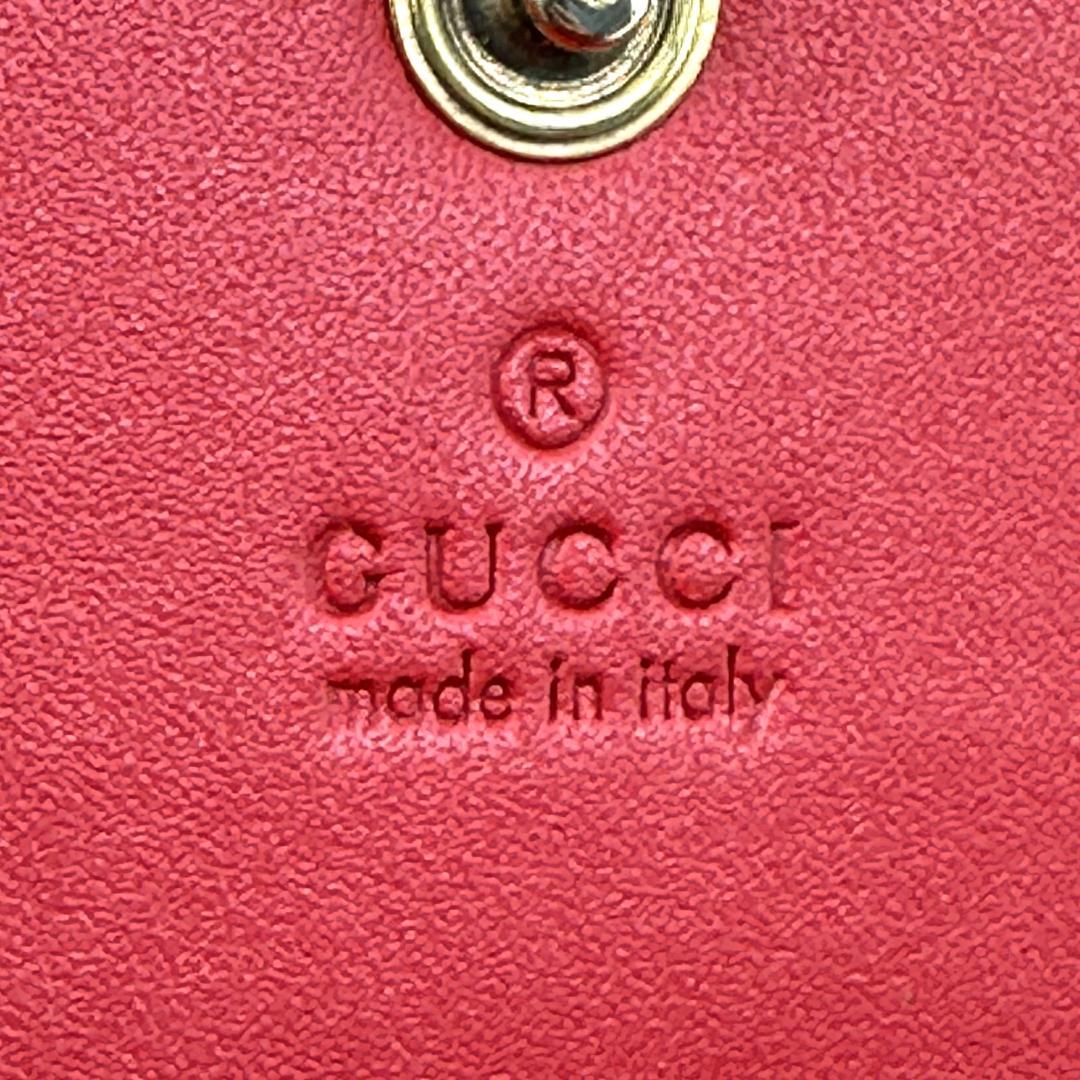 GUCCI グッチ チェリー 折り財布GGスプリーム/チェリーウォレット