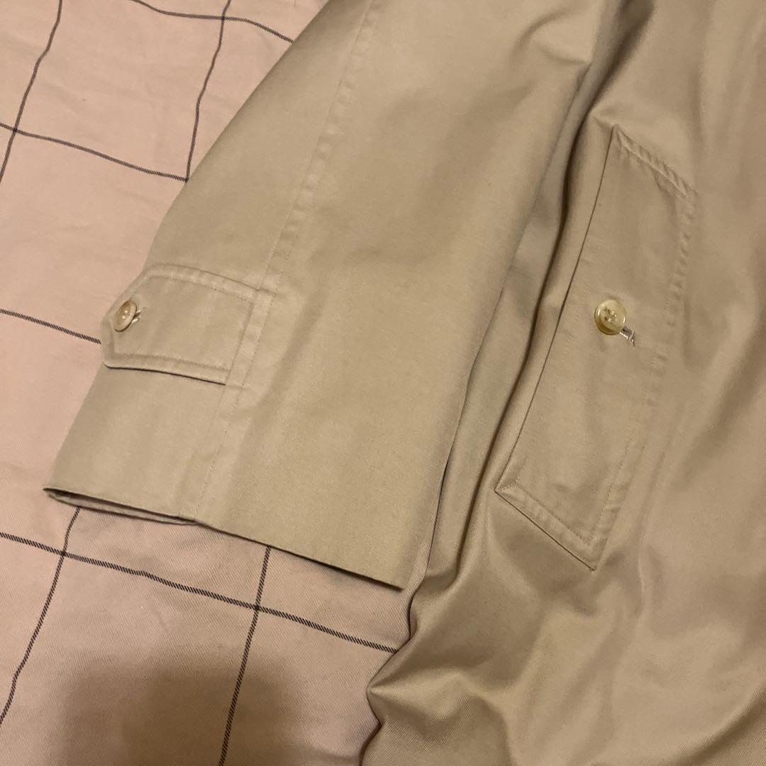 バーバリー ステンカラーコート ベージュ バルカラーコート