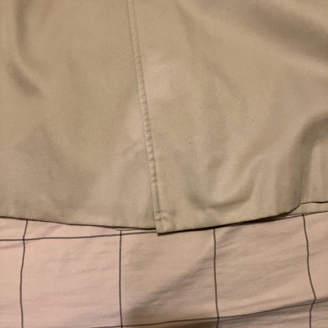 バーバリー ステンカラーコート ベージュ バルカラーコート