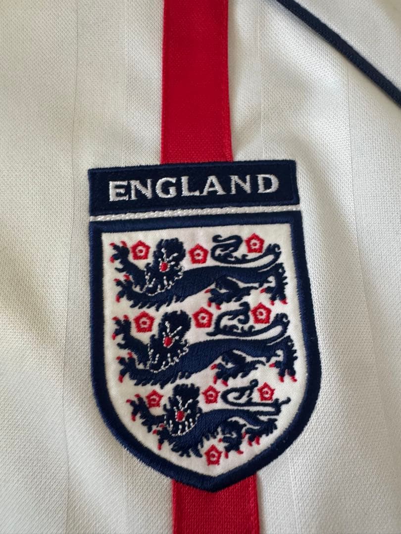 00s UMBRO England代表 ベッカム #7 長袖ユニフォーム