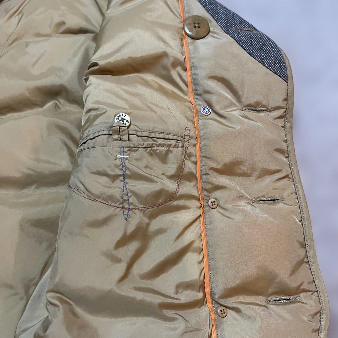 45rpm ベージュ ダウンベスト