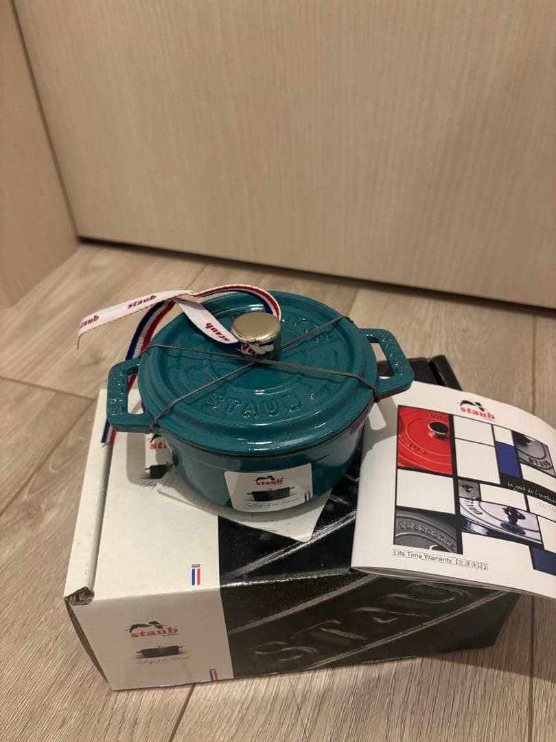 STAUB ラウンドココット ブルーベリー &ミント